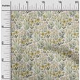 thumbnail image 2 of oneOone Cotton Flex Yellow Fabric Floral Craft Projects Decor Fabric Printed By The Yard 40 Inch Wide, 2 of 4