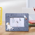thumbnail image 3 of Family Photo Frame With Astronaut Figurine Table Decor For Birthday Party 8 in x 10 in, 3 of 6