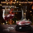 thumbnail image 4 of Electric Wine Aerator Automatic Decanter for Wine Opener Sobering Aerator Automatic Wine Dispenser, 4 of 6