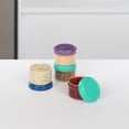 thumbnail image 3 of Sistema To Go Dressing Containers, 35 mL, Assorted Lid Colours, 4 Pack, 3 of 6