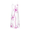 thumbnail image 5 of Ovzne Robes d'Été pour Femmes 2025 Robe Femme Femmes Été Décontractée Plissée Imprimée Camis Sans Manches à Col en V Robe de Vacances Robe Imprimée Liquidation, 5 of 5