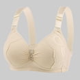 thumbnail image 4 of fheaev Everyday Bras for Women Light Padded Bras Comfortable Wireless Bras with Soft Support Regular And Plus Size Bras with Adjustable Shoulder Strap Tshirt Push Up Bralettes, 4 of 4