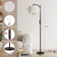 thumbnail image 4 of Floor Lamp With 3 Color Temperatures LED Bulb, Remote Control Standing Lights, Tall Industrial Floor Lamp Reading For Bedroom Office Living Room, 4 of 9