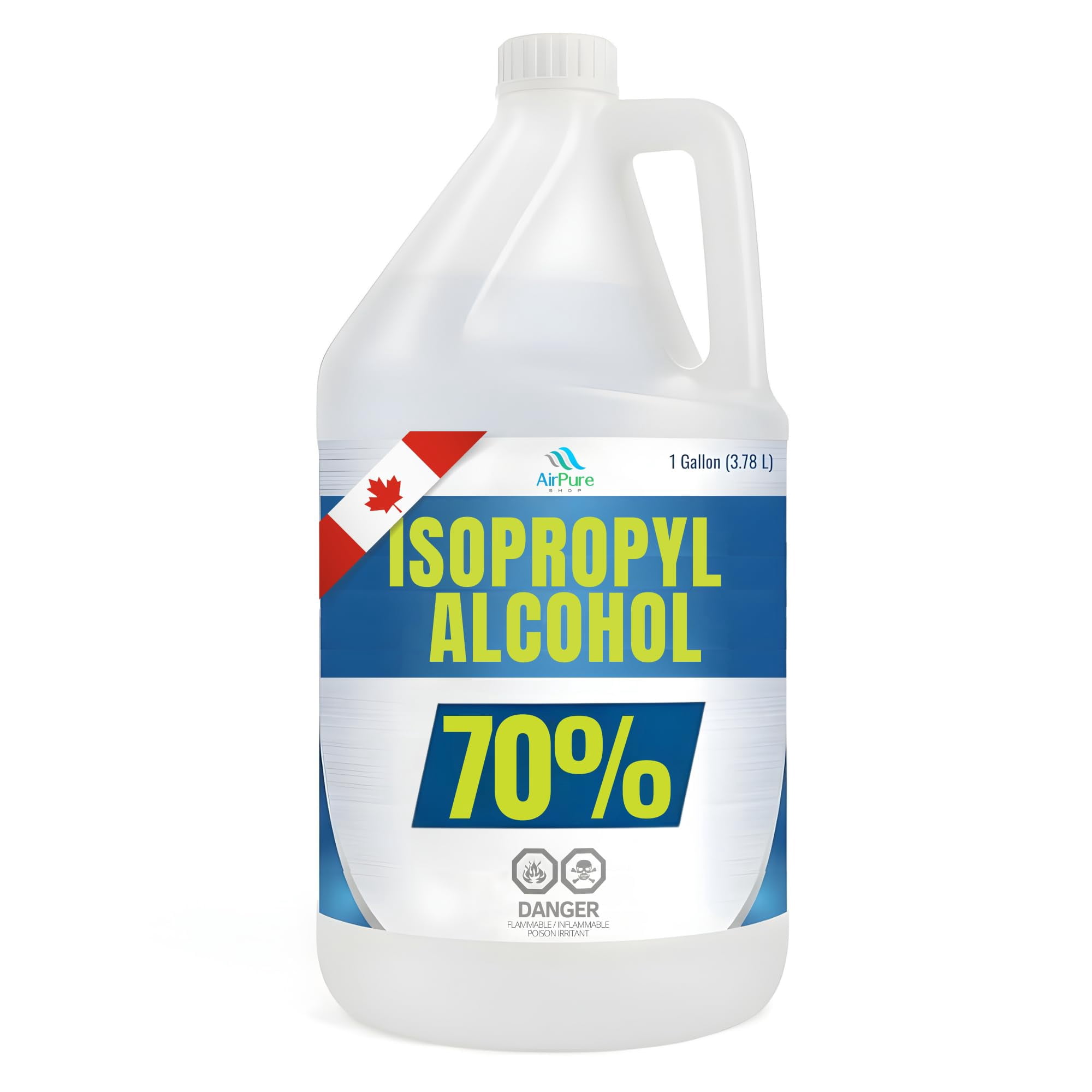 Isopropyl Alcohol 70%, Rubbing Cleaner, General Purpose Cleaning Alcohol for Home and Shop, Fast Dry IPA Wipe Down, Multi Surface Bottle