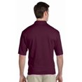 thumbnail image 3 of Jerzees Mens SpotShield Short Sleeve Pocket Jersey Sport Shirt, XL, True Red, 3 of 5