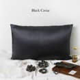 thumbnail image 2 of Luxury Pure Mulberry Silk Pillowcase 32 Momme Drape Collection Neutrals, 2 of 8