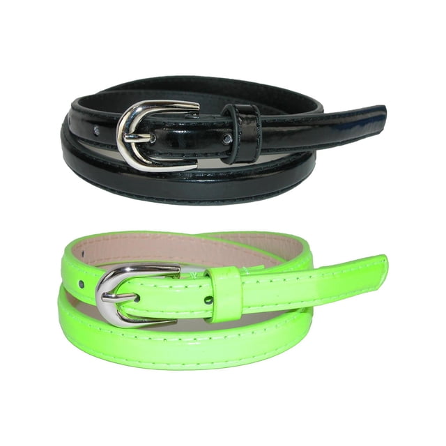CTM® Ceinture Mince pour Robe d'Enfant (Lot de 2 Couleurs)