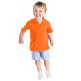 thumbnail image 3 of Sunnyoo Teen Boys Shirt Solid Short Sleeve Button-Up Polo Shirts, 3 of 3