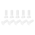 thumbnail image 1 of Unique Bargains M6x20mm Plastic Phillips Machine Screws, PC Flat Head Machine Bolts 25 Pack, 1 of 4