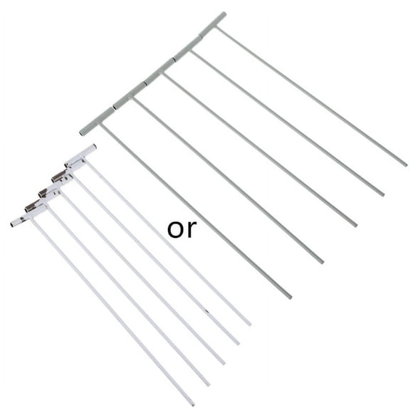 5Pcs Bird Door Iron Bars Active Bird Cage Door T Bars for Bird Cage Iron Door