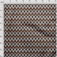 thumbnail image 3 of oneOone Tissu Viscose Georgette Imprimé Géométrique Ikat au Mètre 42 Pouces de Large, 3 of 4