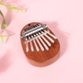 thumbnail image 4 of 8 Key Mini Wood Thumb Piano Portable Symmetric Finger Piano For All Ages Music Beginners, 4 of 5