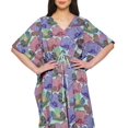 thumbnail image 4 of Moomaya Caftan de Plage, Paréo de Bikini, Robe Longue Maxi Caftan pour Femmes - 2TG-3TG, 4 of 6