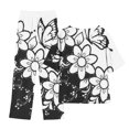 thumbnail image 4 of Ensembles d'Été Deux Pièces pour Femmes, T-Shirt Court à Manches Courtes Imprimé à Demi-Manches à Col Rond + Ensemble de Pantalon Décontracté, Ensemble Détente Deux Pièces, Ensembles Grande Taille en Liquidation, 4 of 4