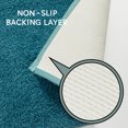 thumbnail image 4 of Better Homes & Gardens Ultra Soft Polyester Bath Rug, 20X34, Nimbus Blue, 4 of 5