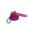 thumbnail image 1 of INSPIRE CHIC Women's Rounded Hollow Out Single Pin Buckle Leather Belt Width 1 1/8', 1 of 6