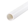 thumbnail image 1 of Uxcell Rigid Round Pipe White A High Impact for Water Pipe 0.83 x 0.98", 1 of 6