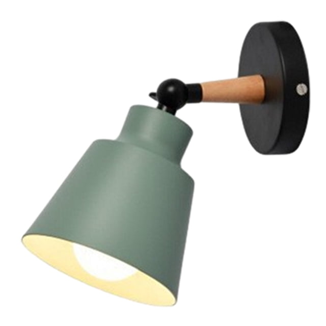 Lamps for Bedrooms 9 In Wall Lamp Wall-Mounted Bedside Table Iron Art Plain Aisle Wall Lamp Suitable for Bedroom Bedside Aisle Study (Light Source Not Included) Wall Art for Bedroom