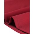 thumbnail image 4 of INSPIRE CHIC Robe de Soirée Rétro pour Femme à Col Plat en Maille Transparente, Manches Lanterne Évasées, Rouge, TP, 4 of 5
