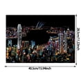thumbnail image 2 of Nightscape DIY Scratch Off Art Kit for Adults Kids Reveal Hidden Designs Educational Activity, 2 of 2