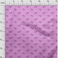 thumbnail image 3 of oneOone Rayon Fuschia Pink Fabric Ocean Wave Craft Projects Decor Fabric Printed By The Yard 56 Inch Wide, 3 of 4