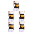 thumbnail image 1 of Thinsony Breathable And Moisture Absorbing Waist Back Support For Added Comfort Skin brushed black M 5Set, 1 of 6