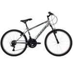 Huffy 24” Rock Creek Mountain Bike, convient aux cavaliers 58” - 70”, Gray, Jeunesse, Garçons