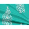thumbnail image 5 of oneOone Rayon Turquoise Blue Fabric Block Fabric For Sewing Printed Craft Fabric By The Yard 56 Inch Wide-7Q, 5 of 5