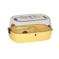 thumbnail image 1 of Milaget Habitat Exercice Maison de Jeu Ventilation Cage pour Hamster pour Hérisson Lapin Rats Jaune Modèle de Base, 1 of 9