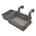 thumbnail image 2 of jifeng Poolside Storage Basket Hanging Pool Accessories for Towels Beverages Drinks Gray, 2 of 9