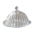 thumbnail image 3 of Clear Glass Cake Display Dome With Lid and Base for Showcasing Desserts and Pastries, 3 of 5