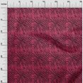 thumbnail image 2 of oneOone Polyester Spandex Magenta Fabric Animal Skin Craft Projects Decor Fabric Printed By The Yard 56 Inch Wide-RSK, 2 of 4