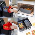 thumbnail image 1 of Iumwxz Gadgets de Cuisine Casserole de Friteuse Doublures Rondes Réutilisables pour Panier de Friteuse Accessoires - Remplacement des Doublures en Papier Parchemin Ensemble d'Ustensiles de Cuisine Gel de Silice Gris Aubaines pour la Vie en Plein Air, 1 of 3