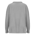 thumbnail image 4 of AherBiu Plus Size Sweaters for Women Ribbed Knited Long Sleeve Turtleneck Tops Loose Fitted Winter Pullover Sweaters, 4 of 6