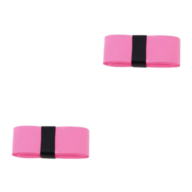 mmirethe Badminton Racket With Quick To Dry Technology - Long Lasting Grip Tape Multiple Surface Racket Over pink square pack 2Set
