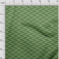 thumbnail image 3 of oneOone Cotton Cambric Green Fabric Block Craft Projects Decor Fabric Printed By The Yard 56 Inch Wide-0S, 3 of 5