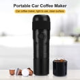 thumbnail image 2 of Cafetière Électrique, Machine à Café Portable Autochauffante USB/allume-Cigare avec Capsule de Café Réutilisable, Convient à la Voiture, à la Maison, au Bureau (Noir), 2 of 5