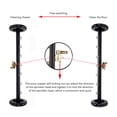 thumbnail image 3 of Undercarriage Cleaner, Two Rubber Wheels Stainless Steel Nozzles 1/4 Inch Connection Under Car Water Broom 4000psi With 3 Extension Wands For Garage, 3 of 7