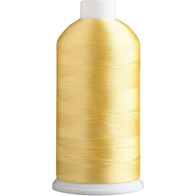 SuperB Polyester Embroidery Thread 40wt 5000m. Light Yellow 602