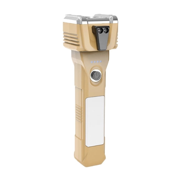 TopLLC Camping Multi Function Rechargeable Work Light Fire Self Rescuing Broken Window External Flashlight Multifunctional lighting