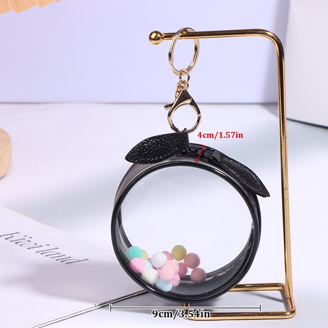 Transparent Mystery Box Mini Anime Doll Display Bag Universal 9/12cm Display Box Portable Storage Bag Coin Purse Earphone Bag Style 5