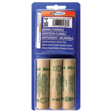 ESTES B6-4 Engines (EST1606) Standard 18mm Engines for Model Rockets
