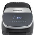 thumbnail image 2 of Four friteuse à air numérique Hamilton Beach avec rôtissoire, capacité de 11,6 qt, noir, 1700 W, 1 unité, modèle 35073, 2 of 7