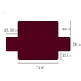 thumbnail image 3 of EGNMCR Housse de Canapé Réversible pour Coussin Housse de Canapé Sofa pour Chiens Protège-Meubles Résistant à l'Eau avec Bâtons en Mousse Sangles Élastiques pour Animaux Chats, Cadeau, 3 of 6
