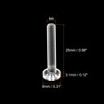 thumbnail image 2 of Unique Bargains M4x25mm Plastic Phillips Bolts PC Pan Head Machine Screws Transparent 50 Pack, 2 of 5