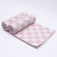 thumbnail image 3 of Mainstays 2-Pack Bath Towels, Pink Check, 3 of 6
