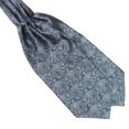 thumbnail image 1 of Cravate Classique Colorée en Satin Soyeux pour Homme, Mariage et Banquet, Cravate Ascot, 1 of 11