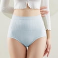 thumbnail image 2 of Women's High Waisted Abdominal And Small Belly Constricting Powerful Hip Lifting And Seamless Large Sized Briefs, 2 of 6