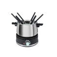 thumbnail image 1 of Swissmar Arolla 10 Piece Electric Fondue Set, Stainless Steel, 1 of 4