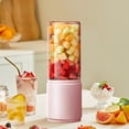 thumbnail image 5 of Yhmxh Home Essentials Home Appliances Juicer Cup Small Portable Rechargeable Juicer Machine Home Multi Functional Mini Wireless Fruit Juicer Cup Juicer Machine A Chopper, 5 of 5